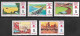 China 1976 Fulfillment 5 Year-plan Agriculture Textile Plant Iron Co. Sc. 1255-9 MNH ** Chine Plan Quinquennal  ** - Nuovi