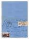 Lettre 1951 Recommandée Beaupréau Maine Et Loire Timbre Le Gerbier De Jonc Vivarais 50F - Covers & Documents