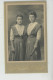 PHOTOS ORIGINALES - CDV AV. 1900 - Portrait Jeunes Filles élégantes - Photo G. MEUNIER à ANGERS - Ancianas (antes De 1900)