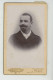 PHOTOS ORIGINALES - CDV AV. 1900 - Portrait Homme - Photo LORTET 55 Rue Cler à PARIS - Oud (voor 1900)