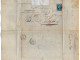 VP23.115 -1866 - Lettre - Quincaillerie BOUDAT à LA REOLE Pour FOULQUIER, Fabricant De Cierges & Bougies à MONTPELLIER - 1800 – 1899
