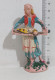 I117203 Pastorello Presepe - Statuina In Plastica - Donna Porta Dolci - Christmas Cribs