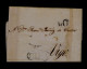Gc8567 PORTUGAL Black In A Circulo Pmk Lisboa +other Pmk +fees Red 40r. Mailed March 1822 Lisboa »Vigo - ...-1853 Prefilatelia