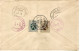 TP 302 > 304 Rois + TP S/L. Recommandée Obl. Schaerbeel 23/8/1930 > USA Ferndale C. D'arrivées - Lettres & Documents