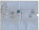 TB 4811 - 1866 - LAC - Lettre De M. LEDOUX à ROUEN Pour M. BEZANCON, Fabricant De Céruse à PARIS - 1849-1876: Classic Period