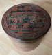 Delcampe - Große Schöne Antike Lacquerware - Lackdose - Hsun Ok - Burma - Myanmar - Siam ! - Arte Asiático