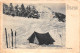 MONT DORE  CAMPING DANS LA NEIGE - UNE TENTE SPORTS D' HIVER -  (scan Recto-verso) OO 0942 - Le Mont Dore