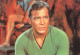 STAR  TREK Captain KIRK  Portrait Carte Vierge  105 121 (scan Recto-verso) OO 0992 - Séries TV