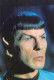 STAR  TREK Leonard Nimoy   SPOCK  PORTRAIT  105 122  (scan Recto-verso) OO 0992 - TV-Reeks