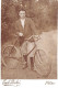 Fosses - Photo Cartonnée Emile Pochet Homme Vélo (dos Nu) - Other & Unclassified