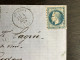 N°29 GC 4374 + T.16 ETAULES (16) / Lettre (1869) Pour REDON. CHARENTE MARITIME. TTB - 1849-1876: Klassik