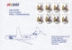 Soviet Union CCCP First SAS DC-9 Flight Erstflug RIGA - COPENHAGEN 1990 Cover Brief Lettre 8-Block !! - Storia Postale