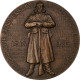 France, Médaille, 60ème Anniversaire De La Bataille De Verdun, WAR, 1976 - Otros & Sin Clasificación
