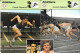 GF2044 - FICHES EDITION RENCONTRE - RAELENE BOYLE - DON BRAGG - CLAUDE PIQUEMAL - JOCELYN DELECOUR - Atletiek
