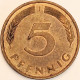 Germany Federal Republic - 5 Pfennig 1979 J, KM# 107 (#4590) - 5 Pfennig