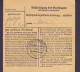 Deutsches Reich Paketkarte Bulletin D'Expedition Freight Card HAGENAU (Elssas) 1941 LAUF PEGNITZ 2x Hindenburg (2 Scans) - Besetzungen 1938-45