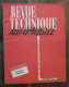 Revue Technique Automobile # 103. Novembre 1954 - Auto/Motorrad