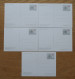 5 Postal Stationery Cards Carte Postale 1984 POSTFRIS / MNH / ** VATICANO VATICAN VATICAAN - Ganzsachen