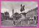 293953 / Italy - TORINO Piazza San Carlo E Monumento A E. Filiberto PC 1973 USED  40 L Coin Of Syracuse Flamme Transport - 1961-70: Marcofilia