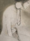 Magnifique Lithographie D’une Jeune Femme Nue « SANDRA », CHAROY Bernard, EA édition D’artiste - Hedendaagse Kunst