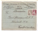 Portugal, 1930, # 508, Pedras Salgadas-Frankfurt Am Main - Cartas & Documentos