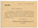 Germany 1928 Postcard; Hannover - Hannoverscher Geflügelzuchtvere To Ostenfelde; 3pf. Geothe; Slogan Cancel - Covers & Documents