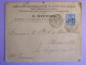 DO10  FRANCE  LETTRE PRIVEE  PUB  1890 PARIS A MENSVILLE    +SAGE 15C + AFF. INTERESSANT++ - 1877-1920: Periodo Semi Moderno