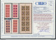 1945-46 SAN MARINO, Minifogli Stemmi , N° 1/5 - OTTIMA QUALITA' - MNH** Certificato Cilio - Blocks & Sheetlets