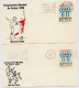 Argentina 1977 Football Soccer World Cup 5 Commemorative Covers From Participating Cities - 1978 – Argentine