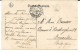 !!! CONGO, CPA DE 1909, DÉPART DE LISALA POUR BRUXELLES (BELGIQUE) - Storia Postale