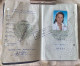 Delcampe - PASSPORT  PASSEPORT  ,SAME WOMAN ,1986-2005 ,USED , AMERICA ,ISRAEL,BULGARIA,,GRECE VISA ,FISCAL - Colecciones