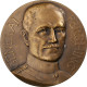 France, Médaille, Général Pershing, 1918, Bronze, Legastelois, SUP+ - Andere & Zonder Classificatie