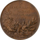 France, Médaille, Décès De Léon Gambetta, 1882, Bronze, O.Roty, SPL+ - Andere & Zonder Classificatie