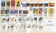 Delcampe - Kiloware Forever USA 2021 BACK TO 2011 Selection Stamps Of The Years In 1,200  DIFFERENT Stamps Used ON-PIECE - Collections (sans Albums)