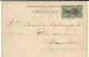 !!! CONGO, CPA DE 1909, DÉPART DE LÉOPOLDVILLE POUR BRUXELLES (BELGIQUE) - Lettres & Documents
