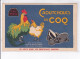 PUBLICITE : Caoutchoucs Au Coq Paris (cordonnerie - Chaussures) - Très Bon état - Advertising