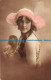 R061640 Old Postcard. Woman. Philco. 1918 - Monde