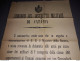 1887 MANIFESTO  CATANIA   REVOCA CHIAMATA  ALLE ARMI PER I MILITARI IN CONGEDO ILLIMITATO - Historische Dokumente