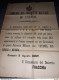 1887  MANIFESTO  CATANIA  COMANDO MILITARE - Historische Dokumente