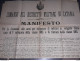 1888  MANIFESTO CATANIA COMANDO DISTRETTO MILITARE RICHIAMO ALLE ARMI - Historische Documenten