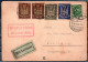 Carte Postale Poste Aérienne Pour Berlin Du 20.8.1923 Flugpostkarte Für Berlin Vom 20.8.1923 - Other & Unclassified
