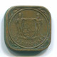 5 CENTS 1972 SURINAME Netherlands Nickel-Brass Colonial Coin #S13014.U.A - Surinam 1975 - ...