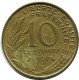 10 CENTIMES 1967 FRANCIA FRANCE Moneda #AZ435.E.A - 10 Centimes