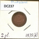 2 PFENNIG 1975 J BRD DEUTSCHLAND Münze GERMANY #DC237.D.A - 2 Pfennig