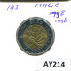 500 LIRE 1998 ITALY Coin BIMETALLIC #AY214.2.U.A - 500 Lire