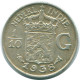 1/10 GULDEN 1938 INDIAS ORIENTALES DE LOS PAÍSES BAJOS PLATA #NL13503.3.E.A - Niederländisch-Indien