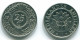 25 CENTS 1990 NETHERLANDS ANTILLES Nickel Colonial Coin #S11272.U.A - Niederländische Antillen