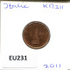 2 EURO CENTS 2011 ITALY Coin #EU231.U.A - Italien