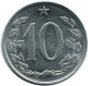 10 HALERU 1969 CZECHOSLOVAKIA Coin #AR224.U.A - Cecoslovacchia