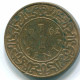 1 CENT 1962 SURINAME Netherlands Bronze Fish Colonial Coin #S10873.U.A - Surinam 1975 - ...